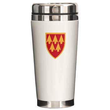 32AAMDC - M01 - 03 - SSI - 32nd Army Air and Missile Defense Command - Ceramic Travel Mug
