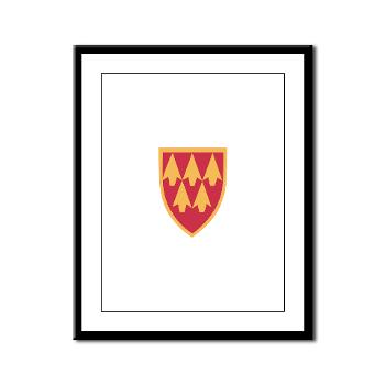 32AAMDC - M01 - 02 - SSI - 32nd Army Air and Missile Defense Command - Framed Panel Print