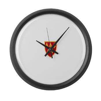 32AAMDC - M01 - 03 - SSI - 32nd Army Air and Missile Defense Command - Large Wall Clock - Click Image to Close