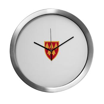 32AAMDC - M01 - 03 - SSI - 32nd Army Air and Missile Defense Command - Modern Wall Clock
