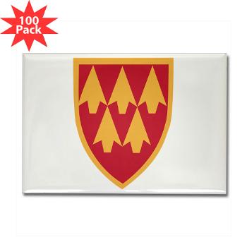 32AAMDC - M01 - 01 - SSI - 32nd Army Air and Missile Defense Command - Rectangle Magnet (100 pack)