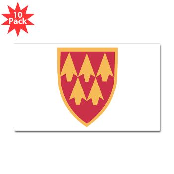32AAMDC - M01 - 01 - SSI - 32nd Army Air and Missile Defense Command - Sticker (Rectangle 10 pk)