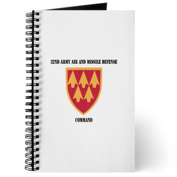 32AAMDC - M01 - 02 - SSI - 32nd Army Air and Missile Defense Command with Text - Journal
