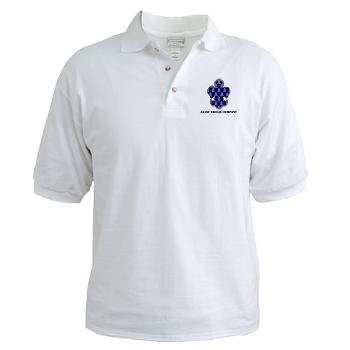 331SC - A01 - 04 - 331st Signal Company with Text - Golf Shirt