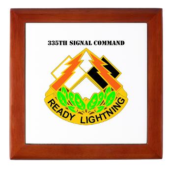 335SC - A01 - 01 - DUI -335th Signal Command with Text - Keepsake Box - Click Image to Close
