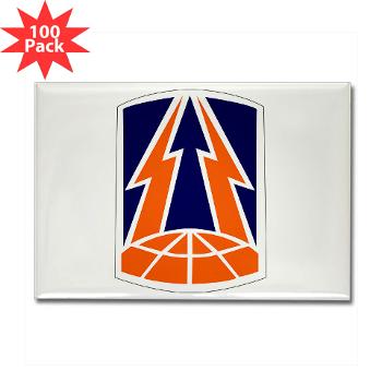 335SC - A01 - 01 - SSI -335th Signal Command - Rectangle Magnet (100 pack)