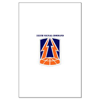 335SC - A01 - 01 - SSI -335th Signal Command with Text - Large Poster