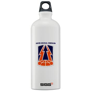 335SC - A01 - 01 - SSI -335th Signal Command with Text - Sigg Water Bottle 1.0L