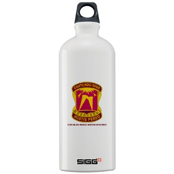 357AMDD - M01 - 03 - DUI - 357th Air & Missile Defense Detachment with Text Sigg Water Bottle 1.0L