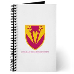 357AMDD - M01 - 02 - SSI - 357th Air & Missile Defense Detachment with Text Journal