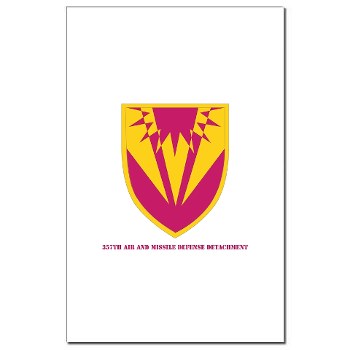 357AMDD - M01 - 02 - SSI - 357th Air & Missile Defense Detachment with Text Mini Poster Print