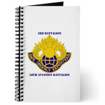 358AB - M01 - 02 - DUI - 3 - 58 Aviation Battalion with Text - Journal