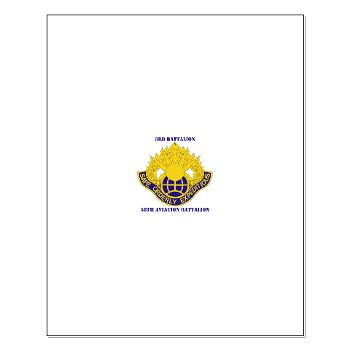 358AB - M01 - 02 - DUI - 3 - 58 Aviation Battalion with Text - Small Poster