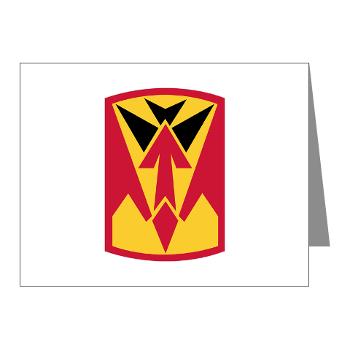 35ADAB - M01 - 02 - SSI - 35th Air Defense Artillery Brigade - Note Cards (Pk of 20)