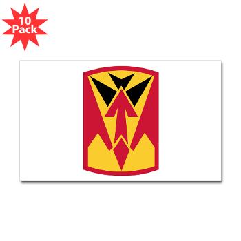35ADAB - M01 - 01 - SSI - 35th Air Defense Artillery Brigade - Sticker (Rectangle 10 pk)