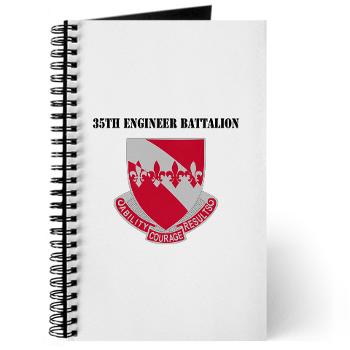 35EB - M01 - 02 - DUI - 35th Engineer Battalion with Text - Journal