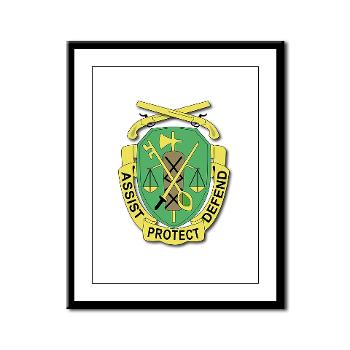 35MPD - M01 - 02 - DUI - 35th Military Police Detachment - Framed Panel Print