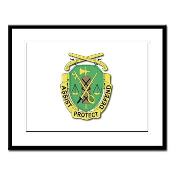 35MPD - M01 - 02 - DUI - 35th Military Police Detachment - Large Framed Print - Click Image to Close