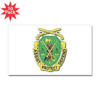 35MPD - M01 - 01 - DUI - 35th Military Police Detachment - Sticker (Rectangle 10 pk) - Click Image to Close