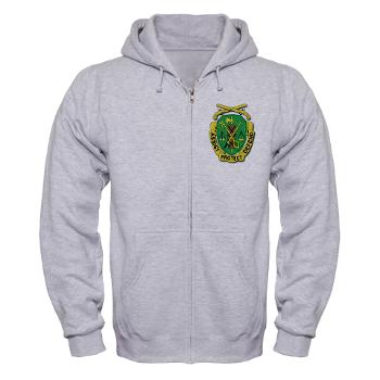35MPD - A01 - 03 - DUI - 35th Military Police Detachment - Zip Hoodie - Click Image to Close