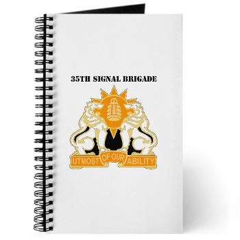 35SB - M01 - 02 - DUI - 35th Signal Brigade with Text - Journal