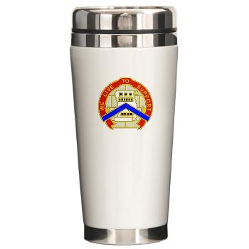 364ESC - M01 - 03 - DUI - 364th Expeditionary Sustainment Command Ceramic Travel Mug