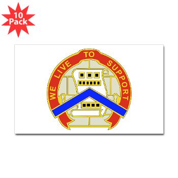 364ESC - M01 - 01 - DUI - 364th Expeditionary Sustainment Command Sticker (Rectangle 10 pk) - Click Image to Close