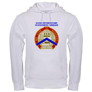 364ESC - A01 - 03 - DUI - 364th Expeditionary Sustainment Command with Text Hooded Sweatshirt