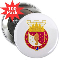 36EB - M01 - 01 - DUI - 36th Engineer Brigade 2.25" Button (100 pack)