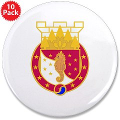 36EB - M01 - 01 - DUI - 36th Engineer Brigade 3.5" Button (10 pack) - Click Image to Close