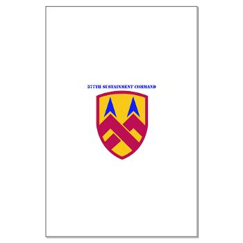 377SC - M01 - 02 - 377th Sustainment Command with Text - Large Poster