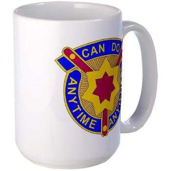 377SC - M01 - 03 - DUI - 377th Sustainment Command - Large Mug - Click Image to Close