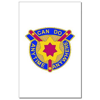 377SC - M01 - 02 - DUI - 377th Sustainment Command - Mini Poster Print - Click Image to Close
