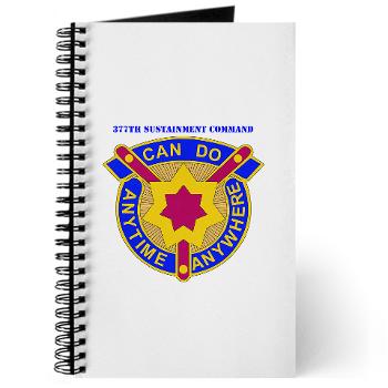 377SC - M01 - 02 - DUI - 377th Sustainment Command with Text - Journal