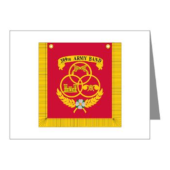 399AB - M01 - 02 - DUI - 399th Army Band - Note Cards (Pk of 20) - Click Image to Close