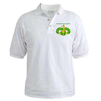 3ACR - A01 - 04 - DUI - 3rd Armored Cavalry Regiment with Text - Golf Shirt - Click Image to Close