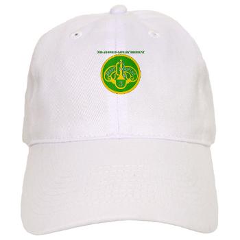 3ACR - A01 - 01 - SSI - 3rd Armored Cavalry Regiment with Text - Cap