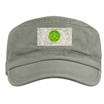 3ACRHHT - A01 - 01 - DUI - Headquarters and Headquarters Troop with text - Military Cap