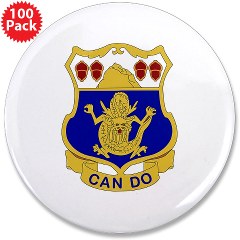 3B15IR - M01 - 01 - DUI - 3rd Bn - 15th Infantry Regiment - 3.5" Button (100 pack) - Click Image to Close
