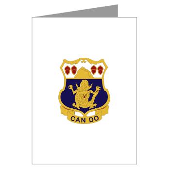 3B15IR - M01 - 02 - DUI - 3rd Battalion 15th Infantry Regiment - Greeting Cards (Pk of 10)