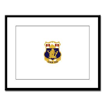 3B15IR - M01 - 02 - DUI - 3rd Battalion 15th Infantry Regiment - Large Framed Print