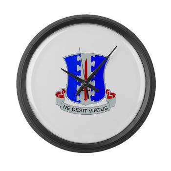 3B187IR - M01 - 03 - DUI - 3rd Bn - 187th Infantry Regiment Large Wall Clock - Click Image to Close