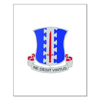 3B187IR - M01 - 02 - DUI - 3rd Bn - 187th Infantry Regiment Small Poster