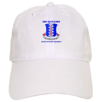 3B187IR - A01 - 01 - DUI - 3rd Bn - 187th Infantry Regiment with Text Cap - Click Image to Close