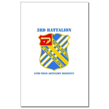 3B18FAR - M01 - 02 - DUI - 3rd Bn - 18th FA Regt with Text - Mini Poster Print - Click Image to Close