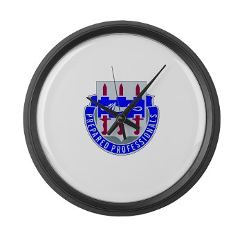 3B290RCSCSS - M01 - 03 - DUI - DUI - 3rd Bn - 290th Regiment (CS/CSS) with text - Large Wall Clock