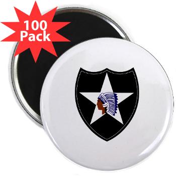 3B2ID - M01 - 01 - 3rd Brigade, 2nd Infantry Division - 2.25" Magnet (100 pack)