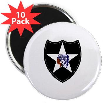 3B2ID - M01 - 01 - 3rd Brigade, 2nd Infantry Division - 2.25" Magnet (10 pack)