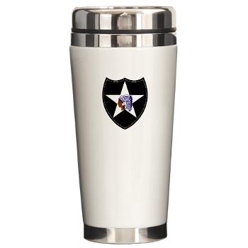 3B2ID - M01 - 03 - 3rd Brigade, 2nd Infantry Division - Ceramic Travel Mug