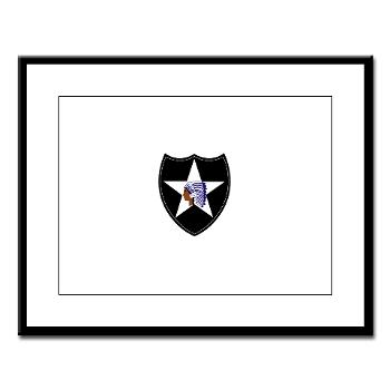 3B2ID - M01 - 02 - 3rd Brigade, 2nd Infantry Division - Large Framed Print